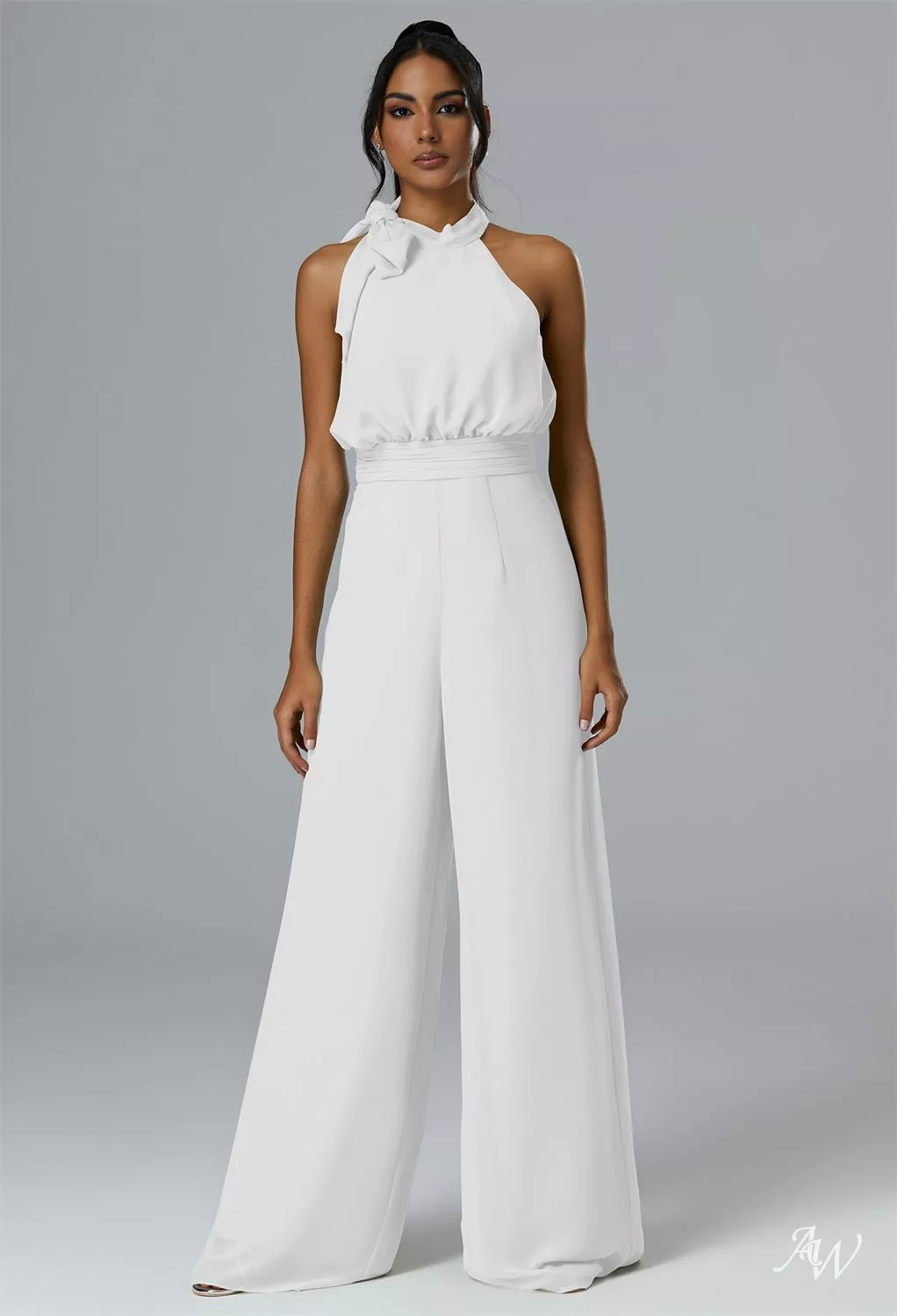 AW Rosalie White Bridesmaid Dresses