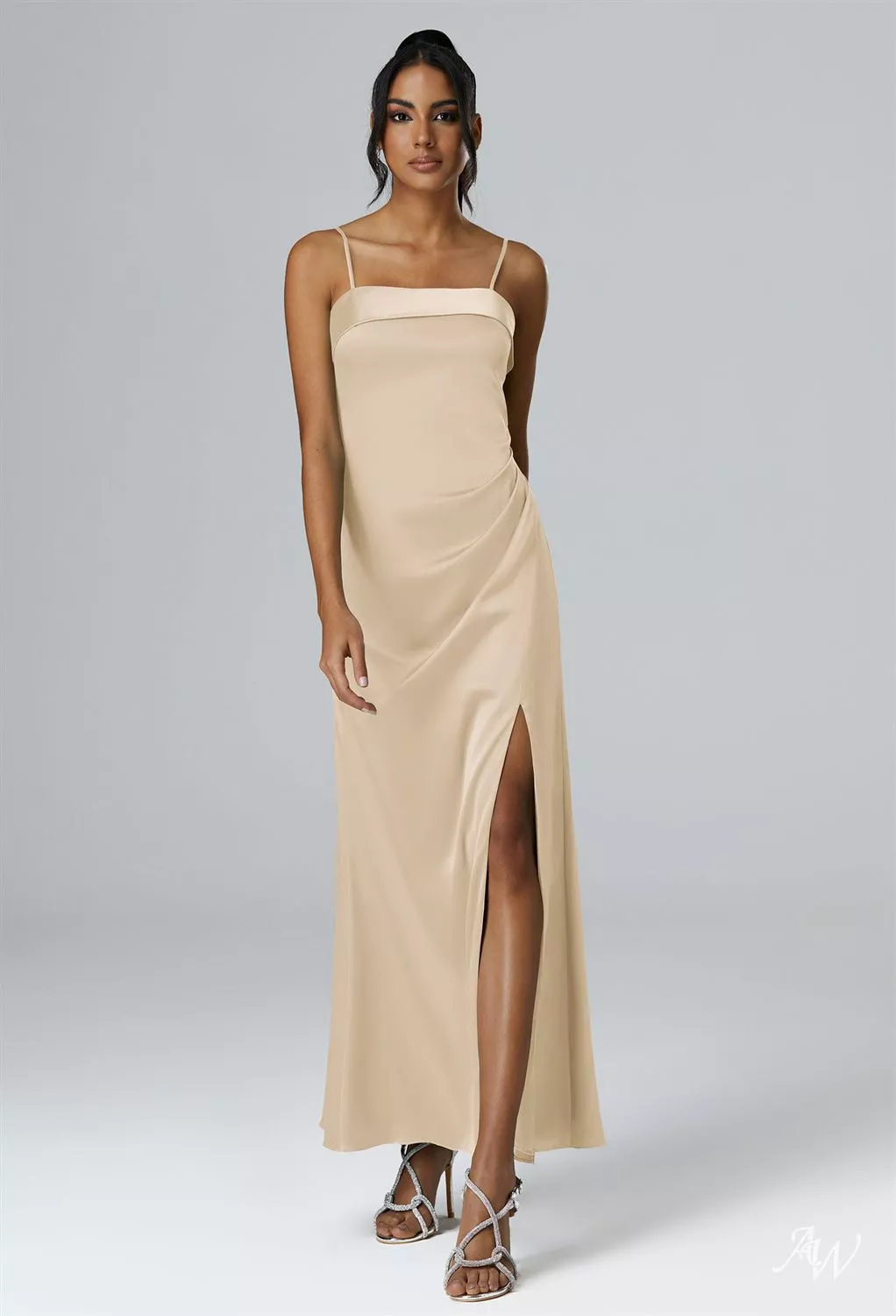 sachin and babi light blue dress Bridesmaid slip dresses: Where to buy and how to style