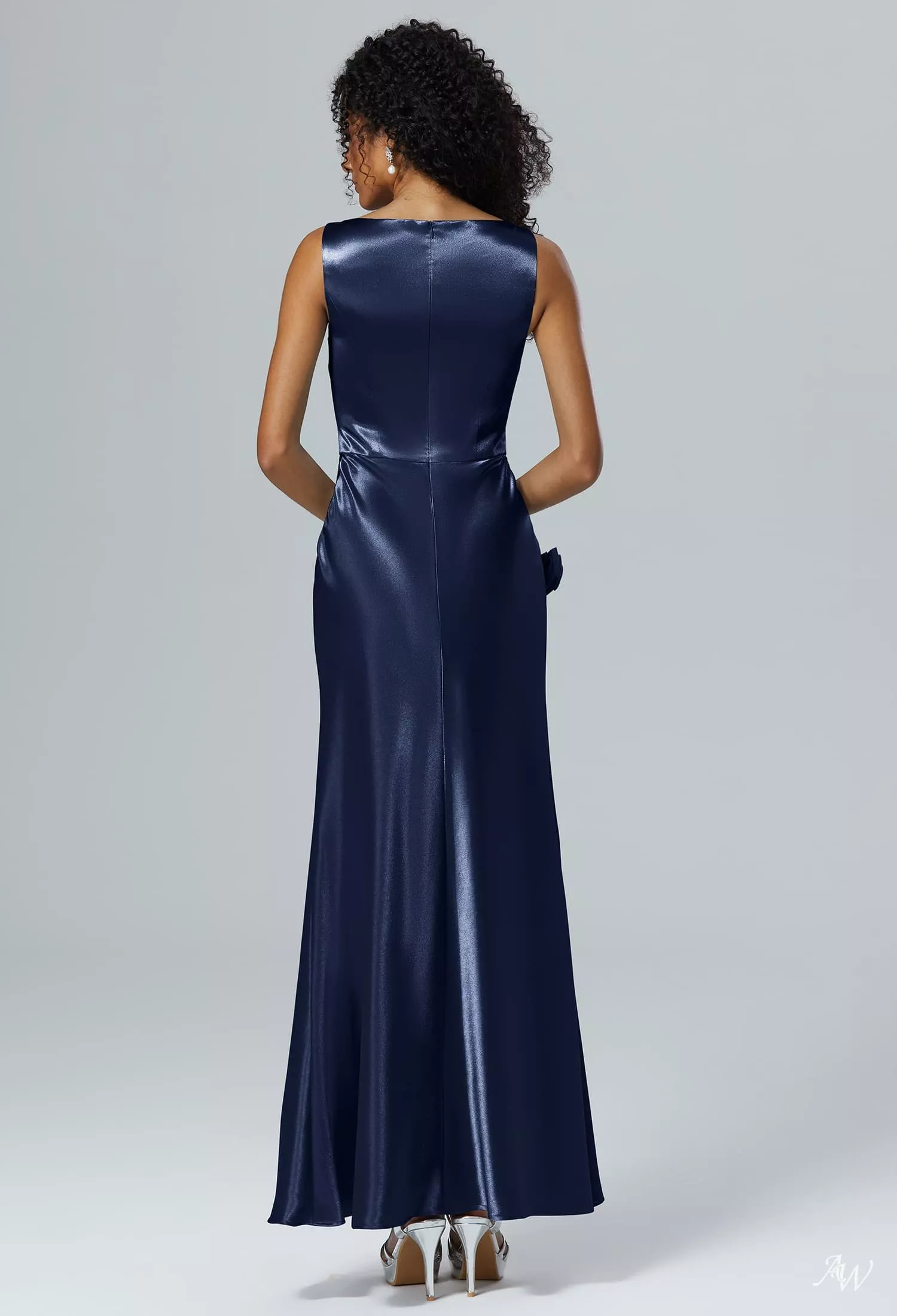 sachin and babi light blue dress Champagne For Two Sparkle Dress - Navy