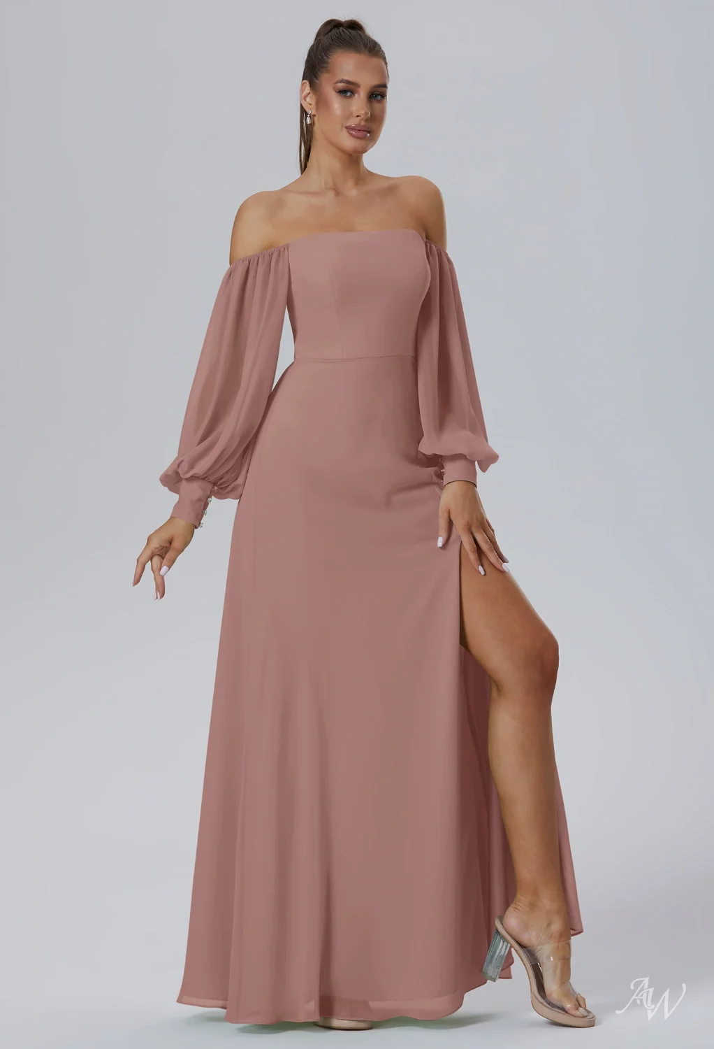 AW Demeter Dusty Rose Bridesmaid Dresses | AW.Bridal Germany