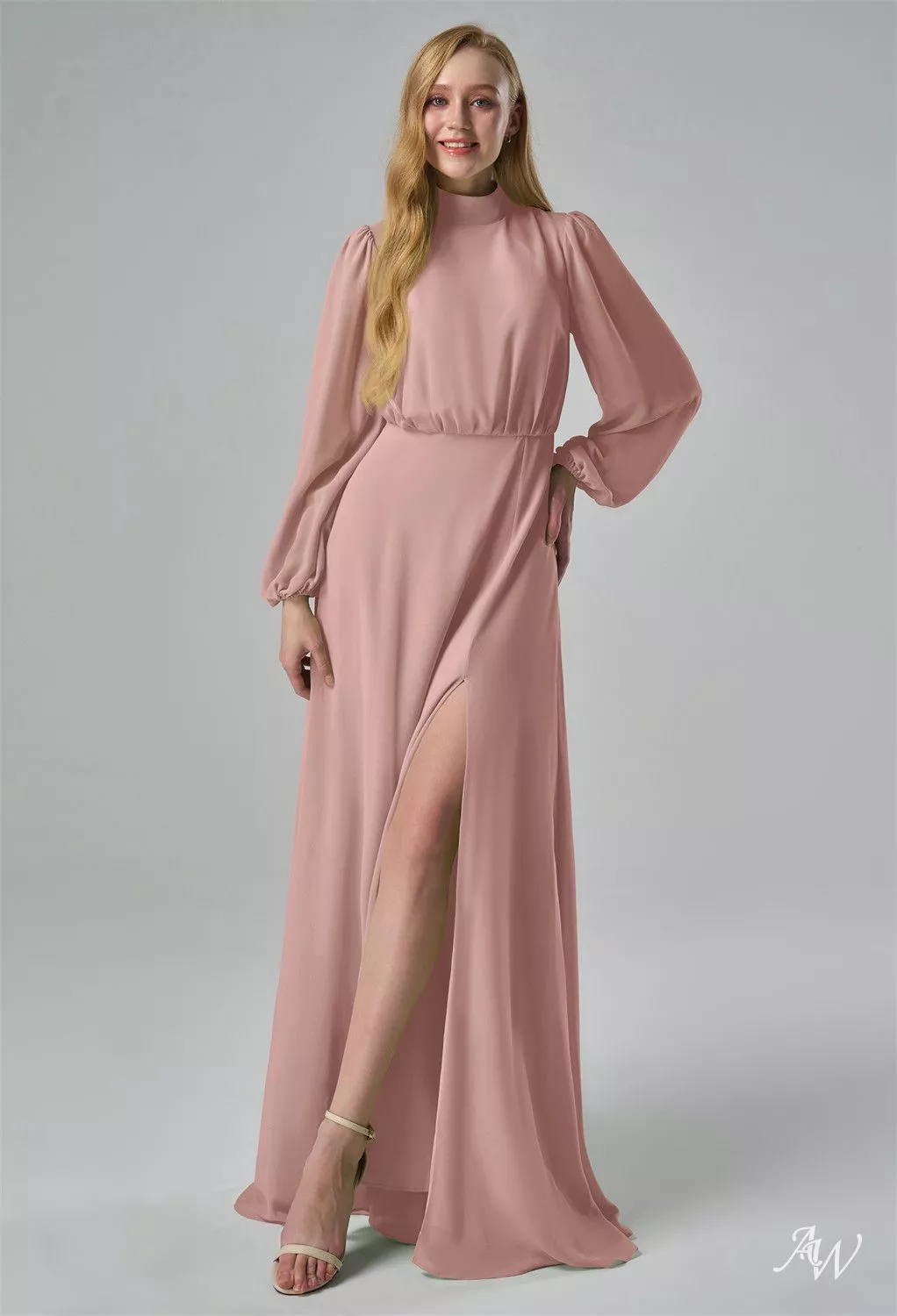 AW Bryony Dusty Rose Bridesmaid Dresses | AW.Bridal Germany