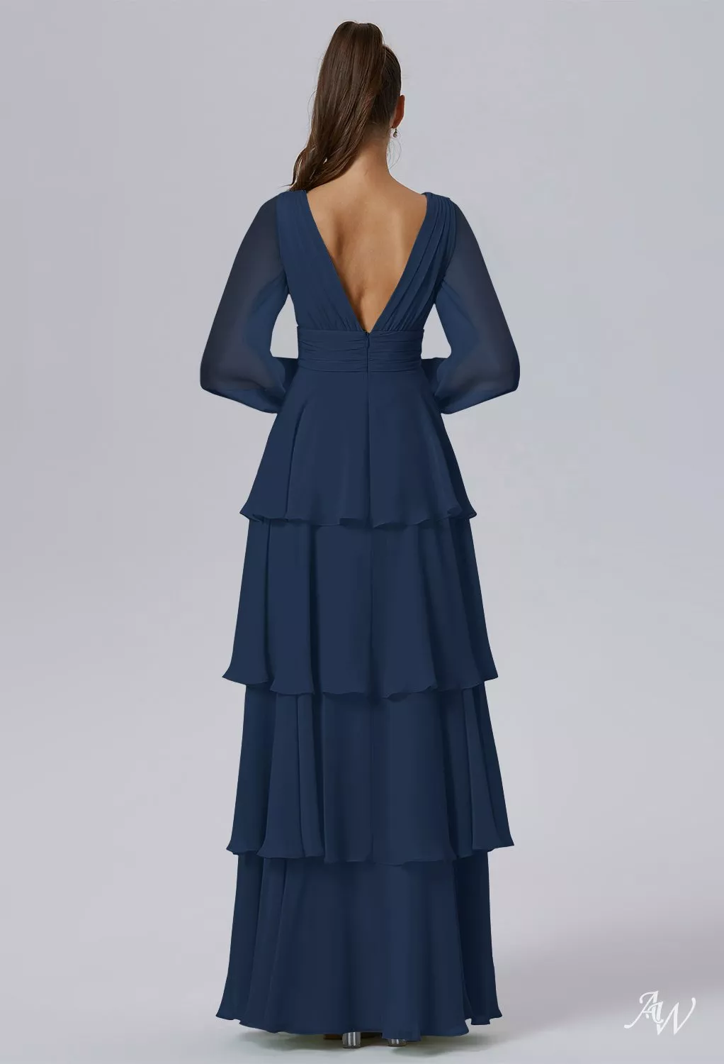 AW Tegan Navy Bridesmaid Dresses | AW.Bridal Germany