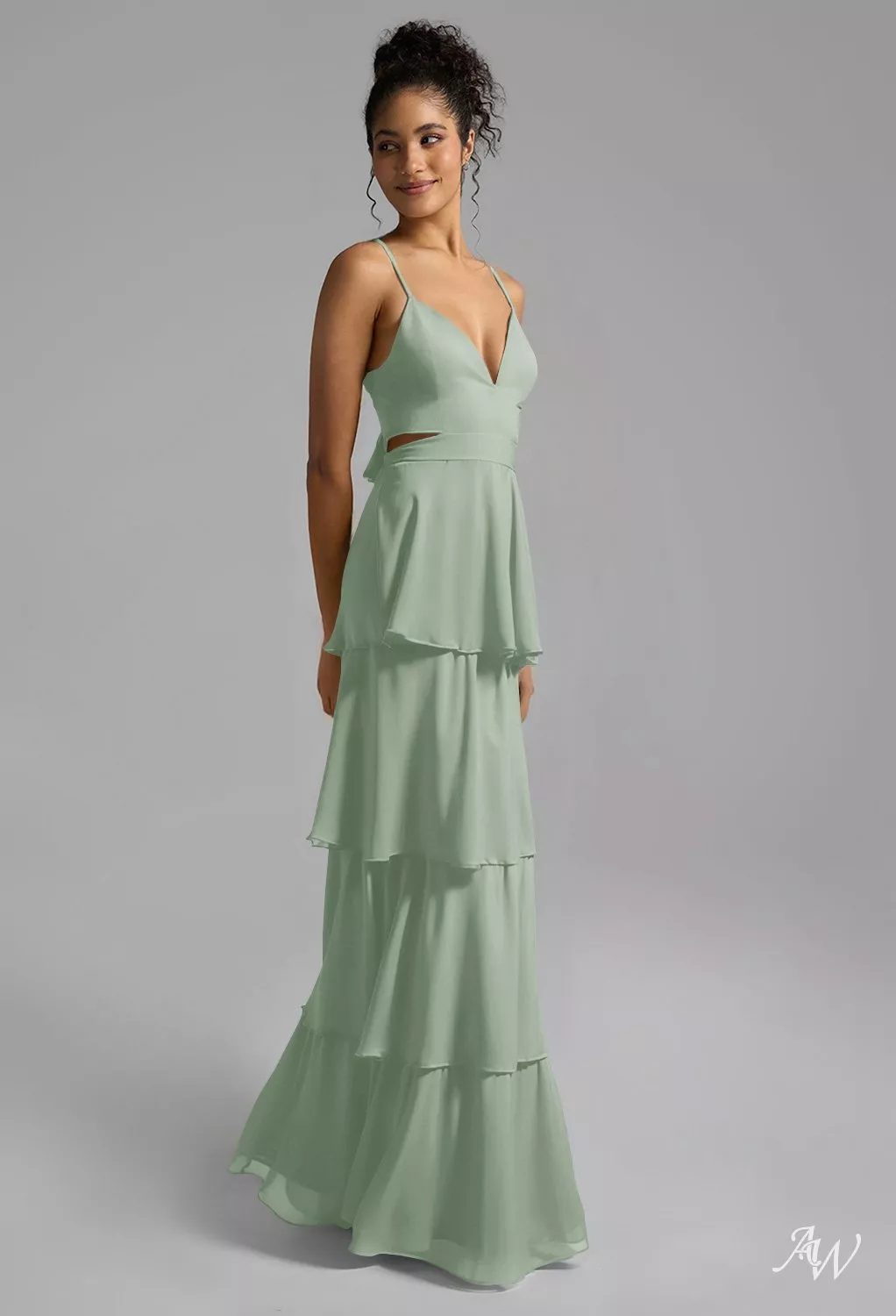 green emerald velvet dress Nubia Green Dress main image 1