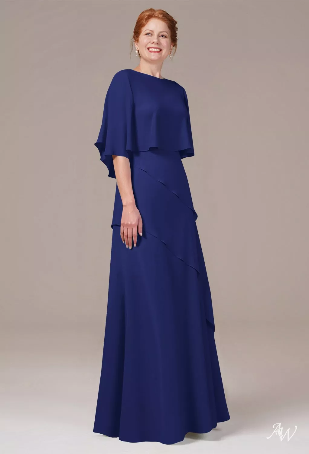 mother of the bride royal blue dress ROYAL BLUE  This royal blue mother of the bride and groom dress is the  definition of classic wedding style  Designed with beautiful rouching  through the waist, it gently enhances your