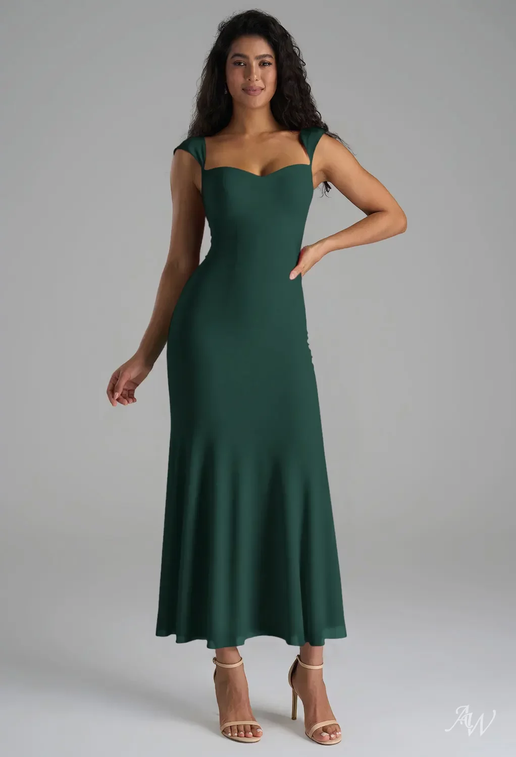 AW Easter Dark Emerald Bridesmaid Dresses | AW.Bridal Germany