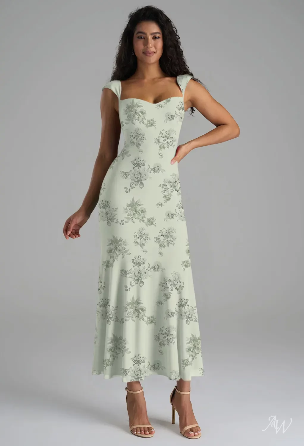 green emerald velvet dress Cynthia Green Maxi Dress main image 1