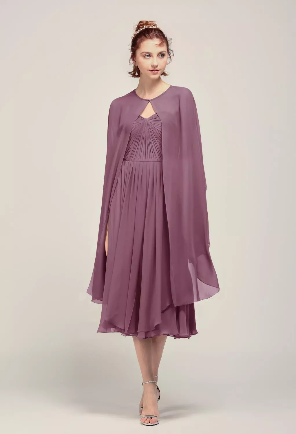 AW Bridal Chiffon Hochzeitsschal