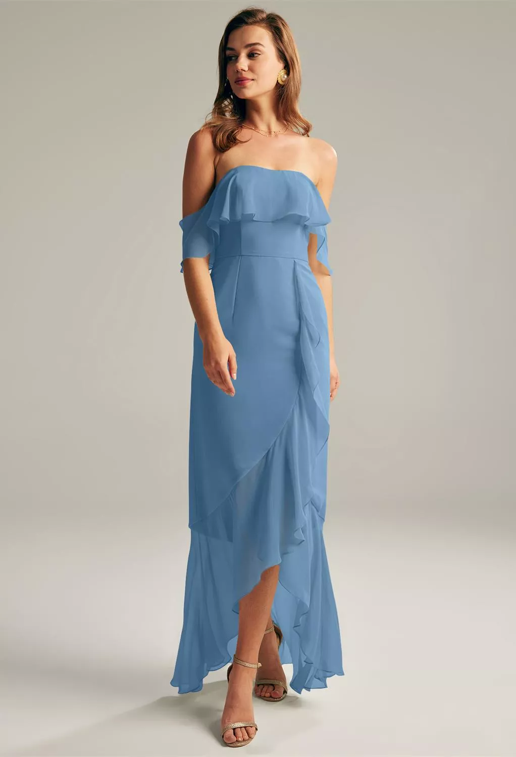 AW Nana Staubblau  Kleider für Hochzeitsgäste