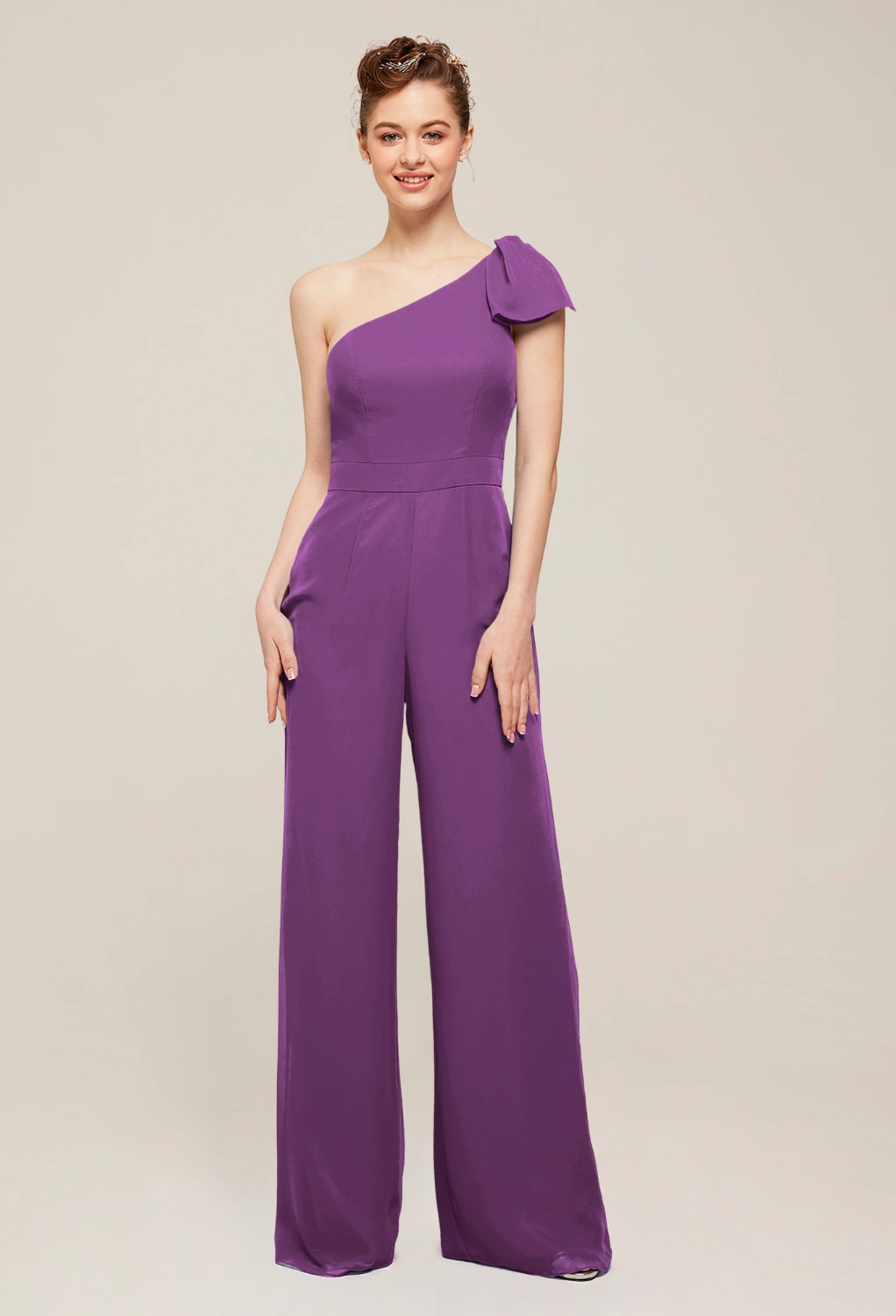 AW Basil Lila  Brautjungfernkleider