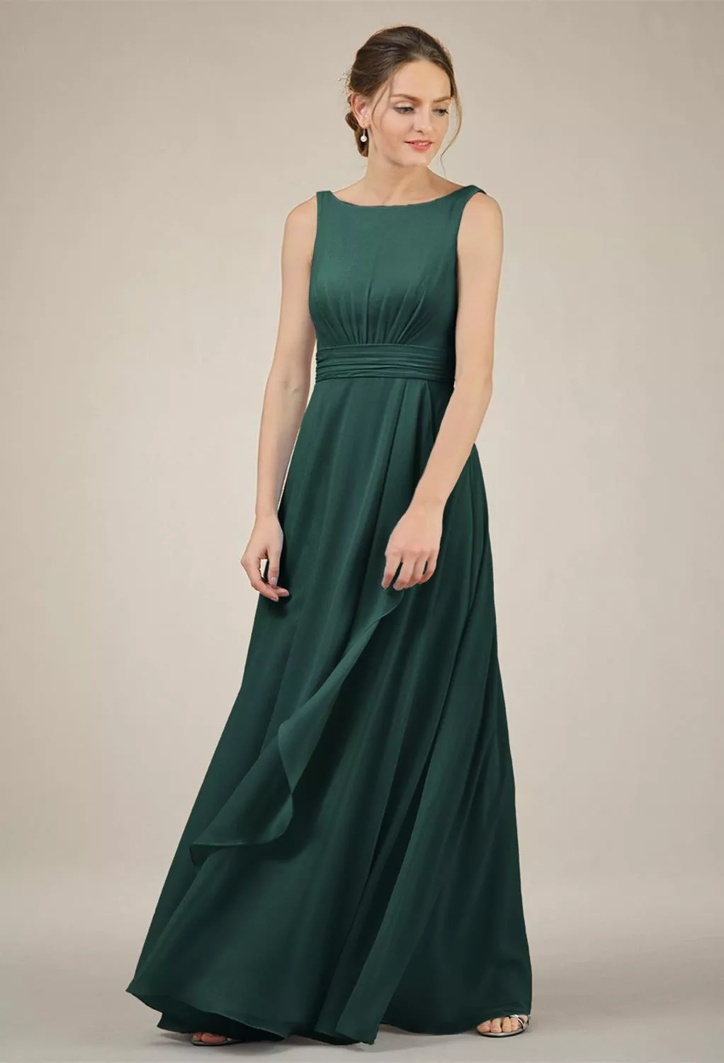 AW Jacques Smaragddunkelgrün  Brautjungfernkleider