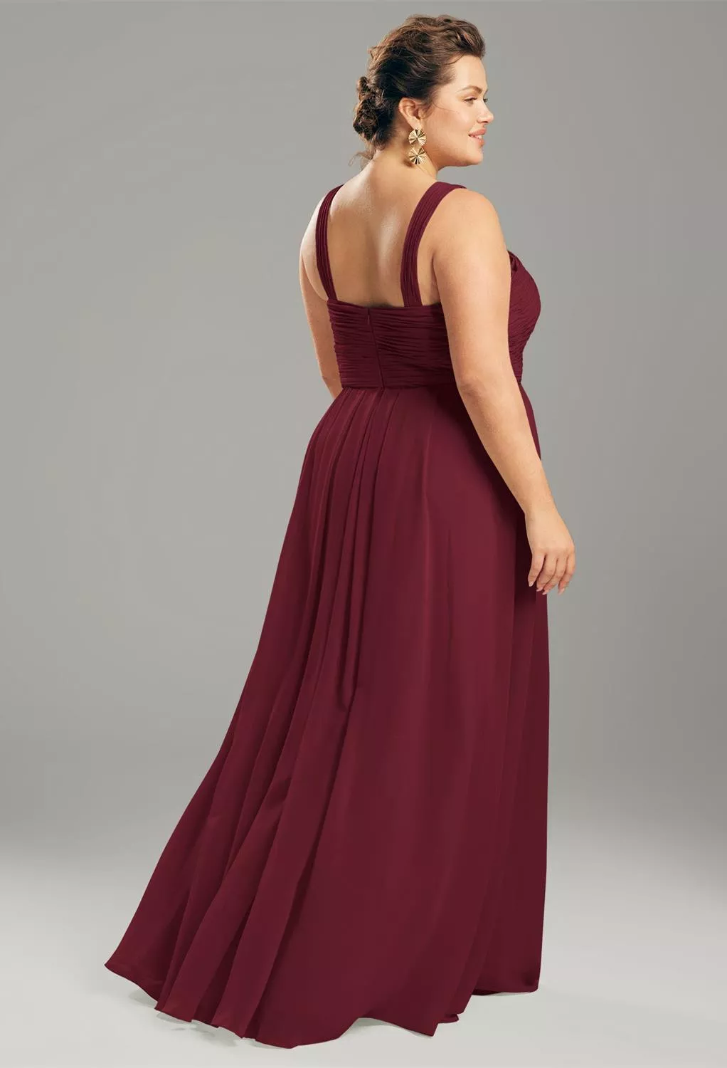 AW Vienna Burgunderrot  Brautjungfernkleider