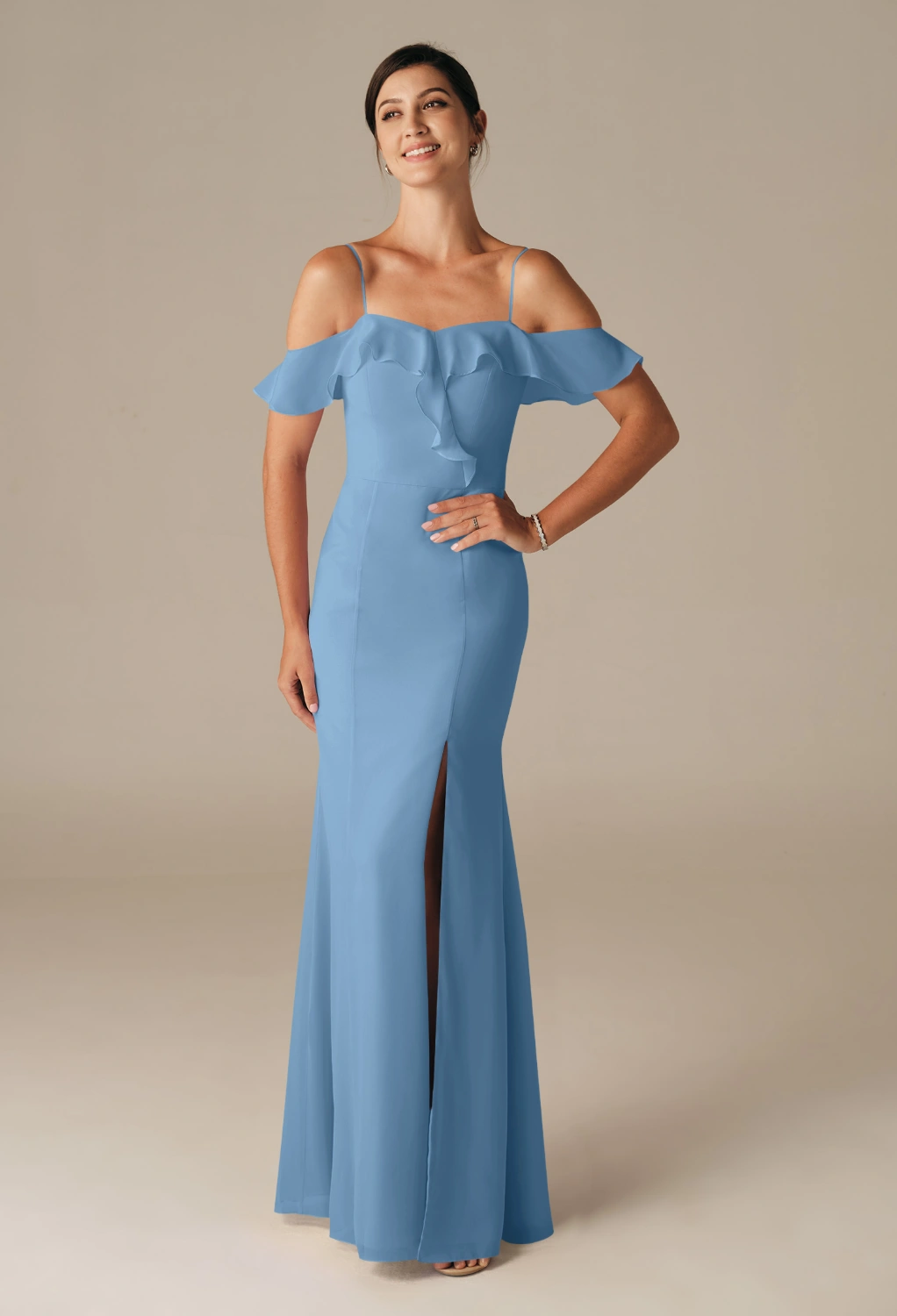 AW Isotach Staubblau  Kleider für Hochzeitsgäste