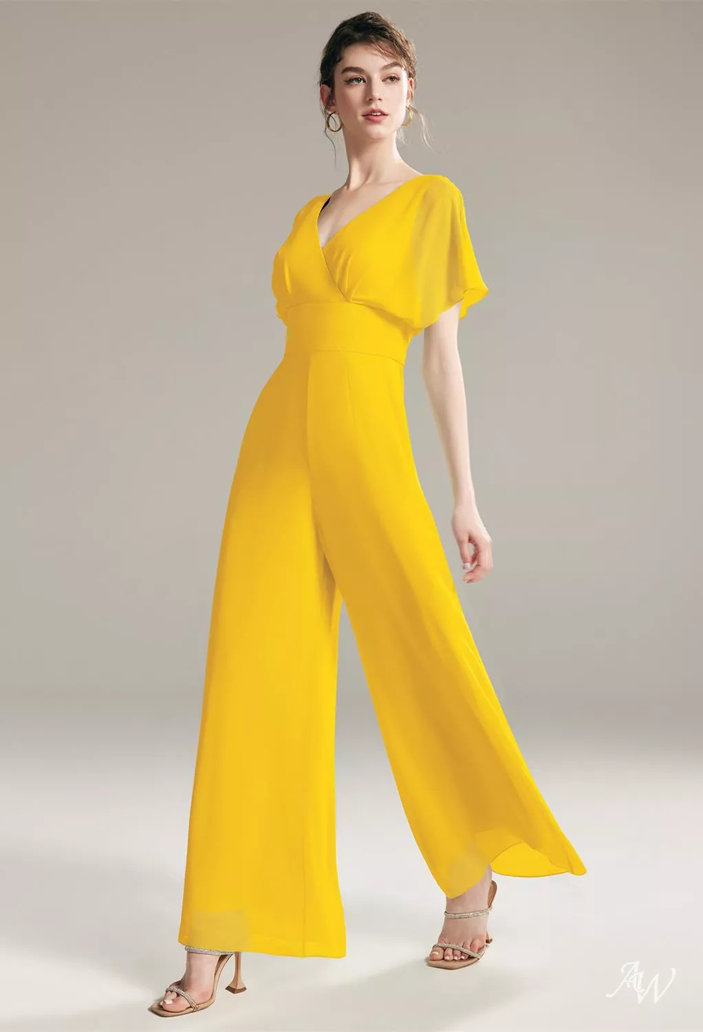 Vestido Mostaza Vestidos Para Damas Color Amarillo Mustard Yellow Vestidos  De Damas De Honor Color Mostaza, image size:1022x1500