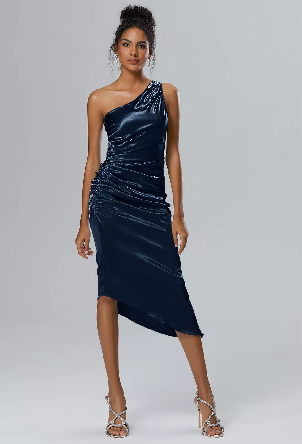 Azul Marino Oscuro Vestidos de Invitada de Boda de Verano Page 2 | AW.Bridal, image size:1022x1500