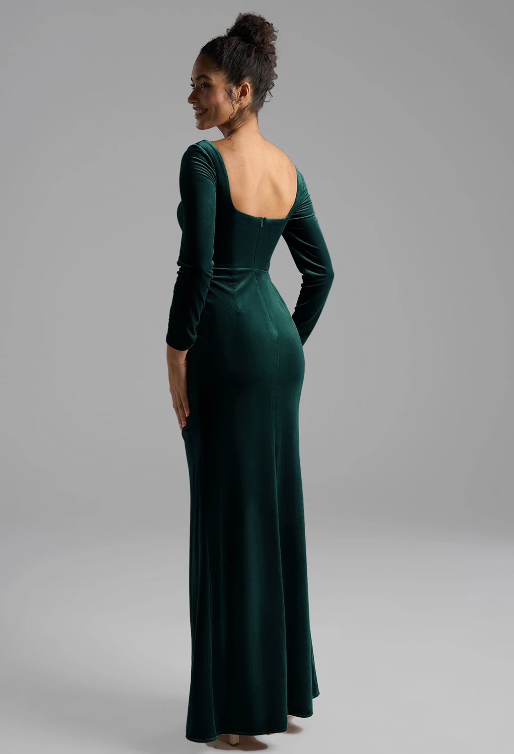 AW Harris Vert chasseur  Robes Demoiselle d'Honneur