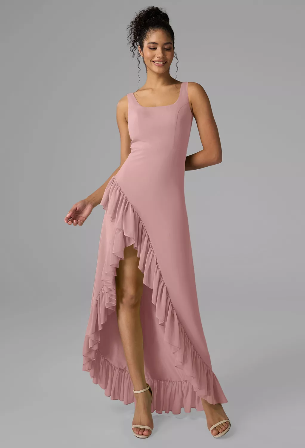 AW Max Rose poudré  Robes Demoiselle d'Honneur