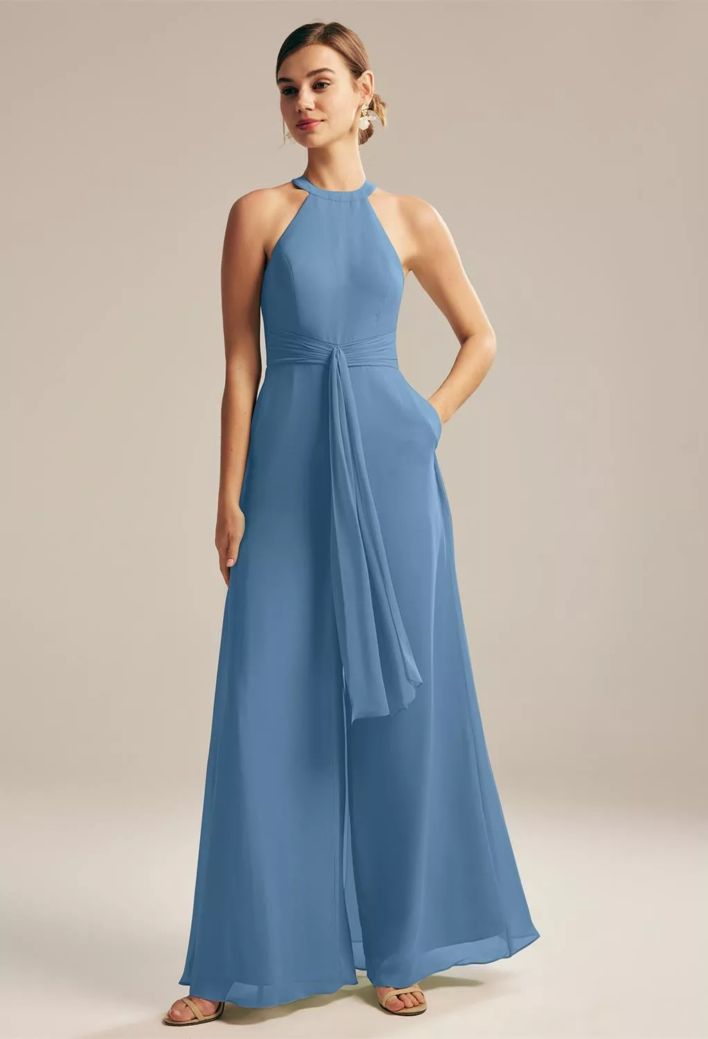 AW Dolce Dusty Blue  Wedding Guest Dresses