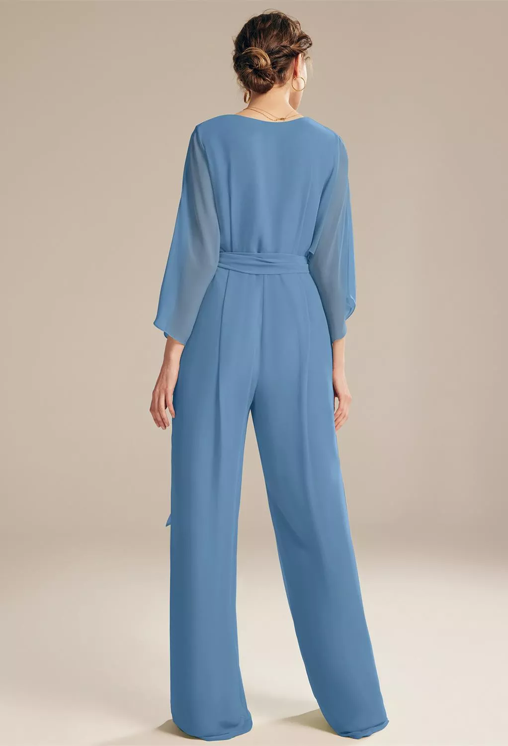 AW Flossie Dusty Blue  Wedding Guest Dresses