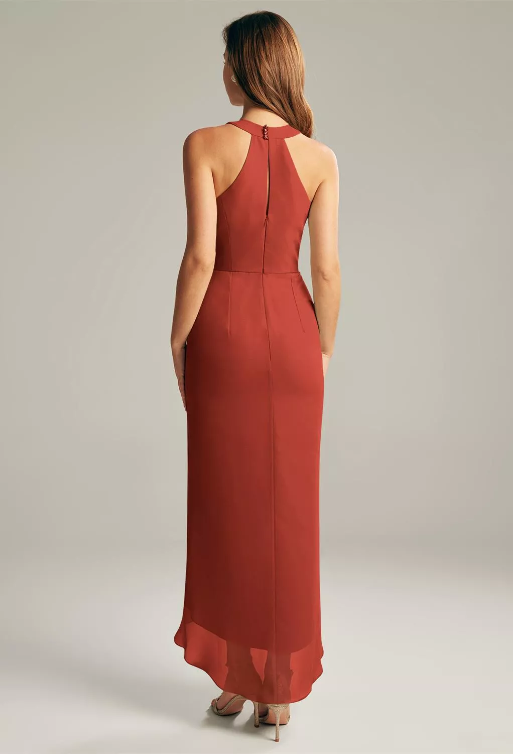 AW Raja Rust  Spring Wedding Guest Dresses