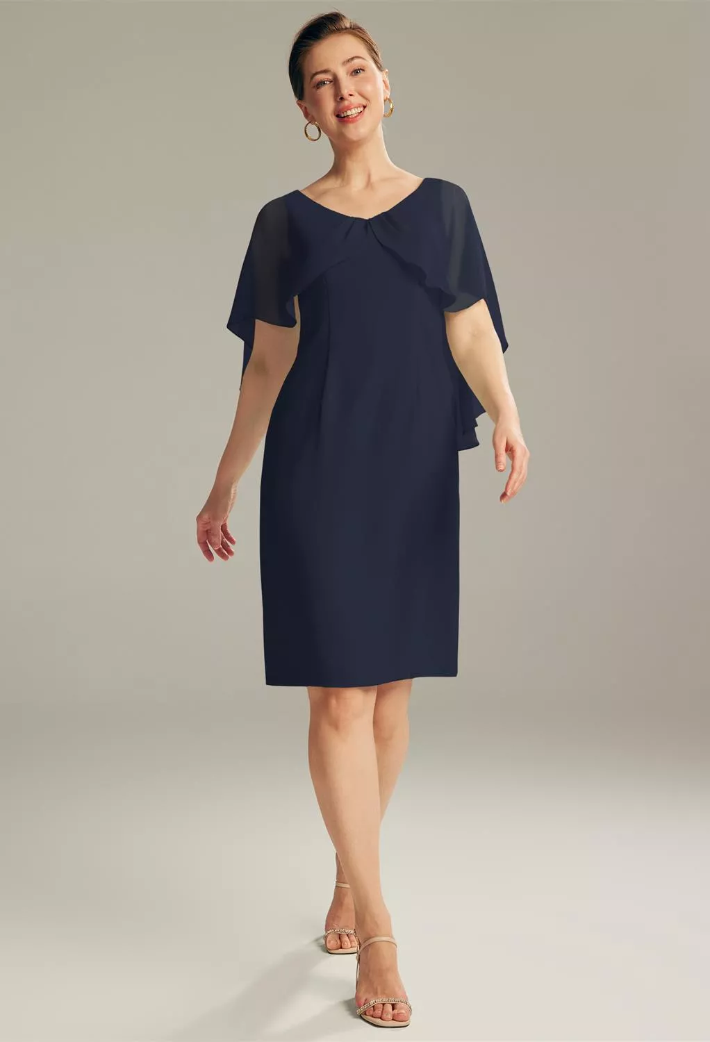 AW Sookie Dark Navy  Spring Mother of The Bride Dresses