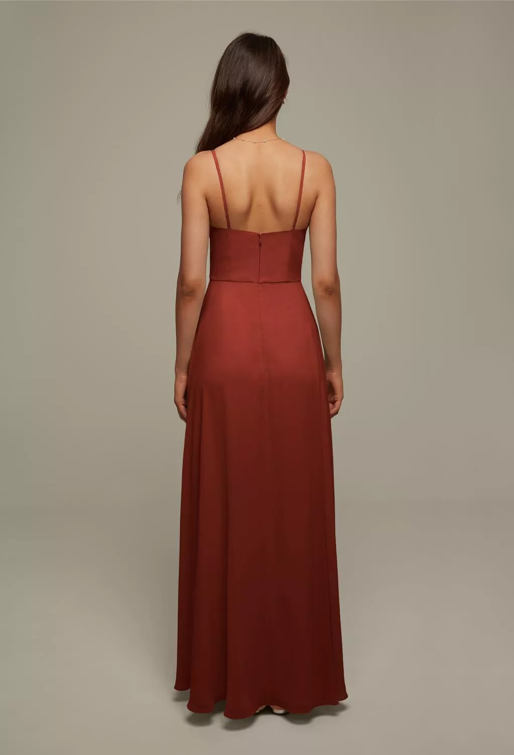 AW Coralie Rust  Spring Wedding Guest Dresses