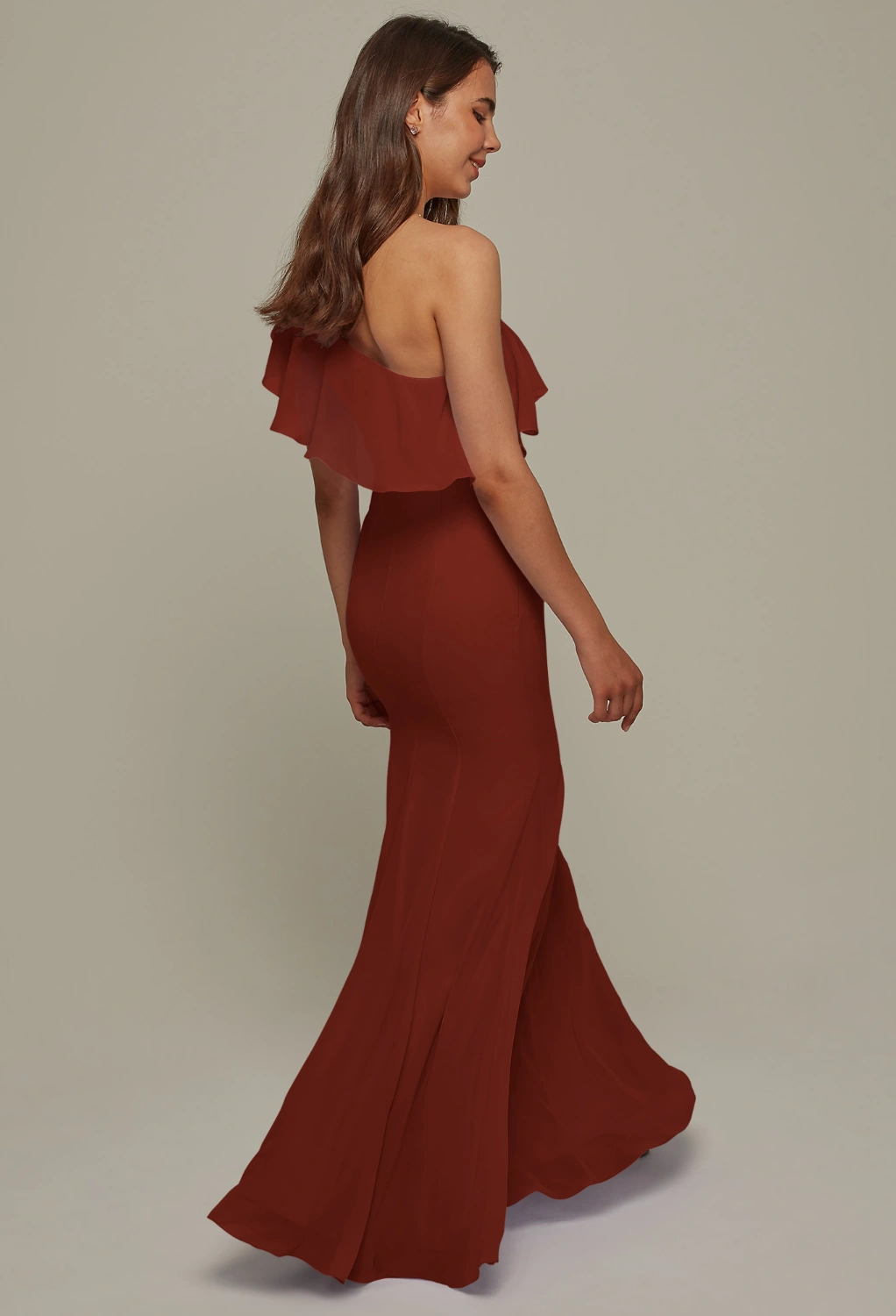 AW Felicia Rust  Spring Wedding Guest Dresses