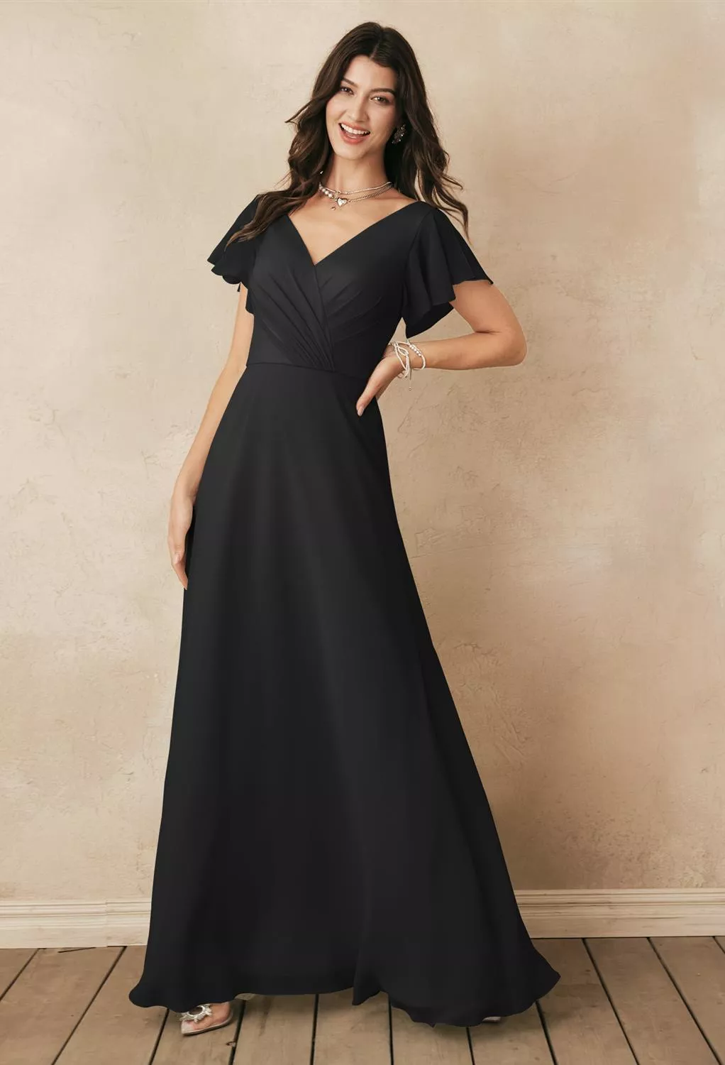 black bridesmaid dresses ireland Mismatched Bridesmaid Dresses main image 1
