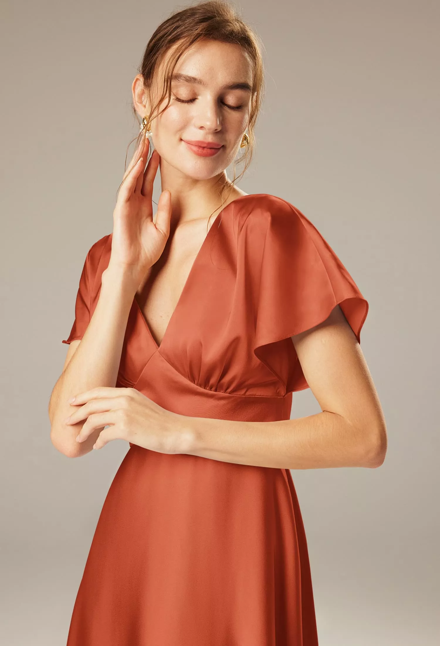 blue dress for baby girl Fallon Charming Off the Shoulder Long Sleeves Chiffon Maternity Brides