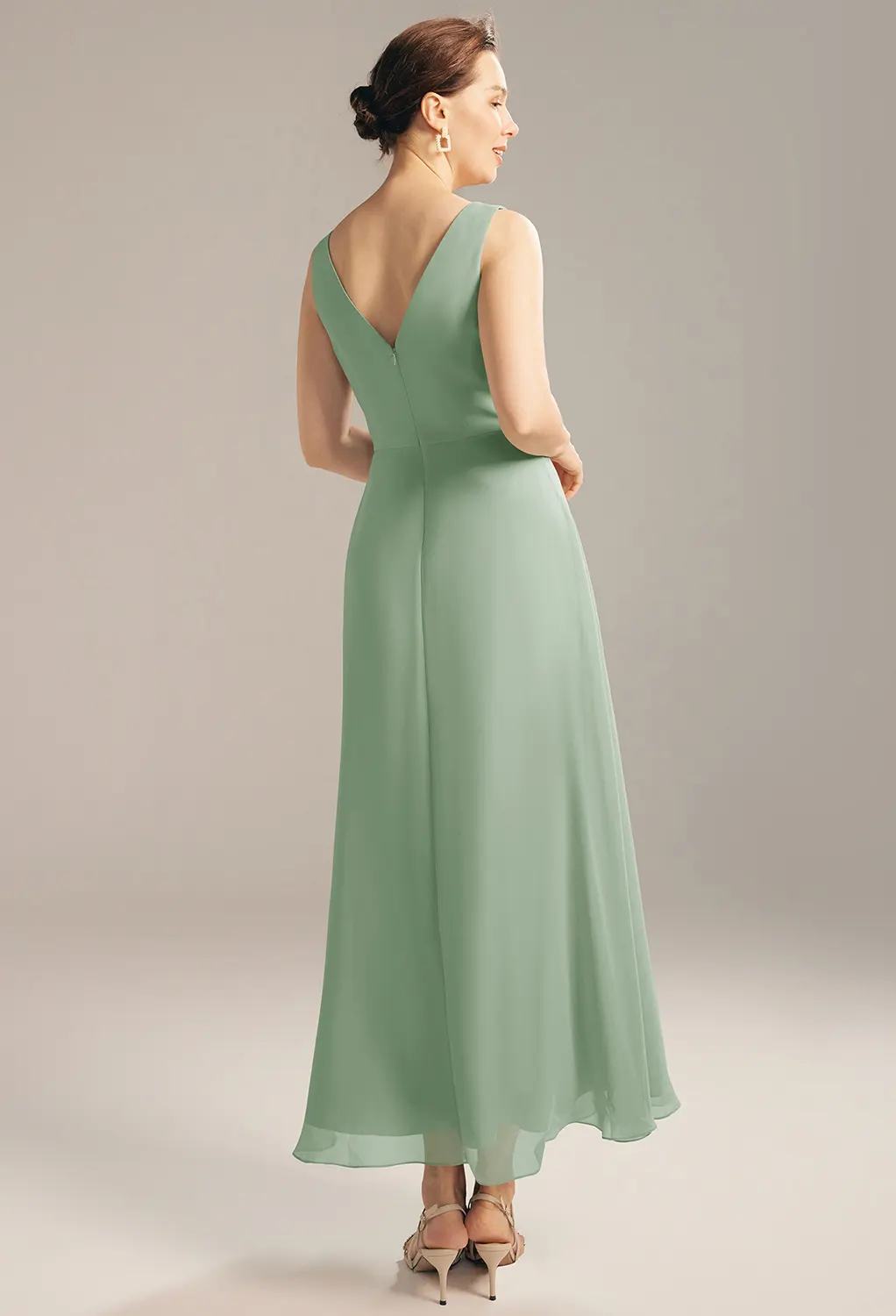 AW Cathie Sage Green  Mother of the Bride Dresses