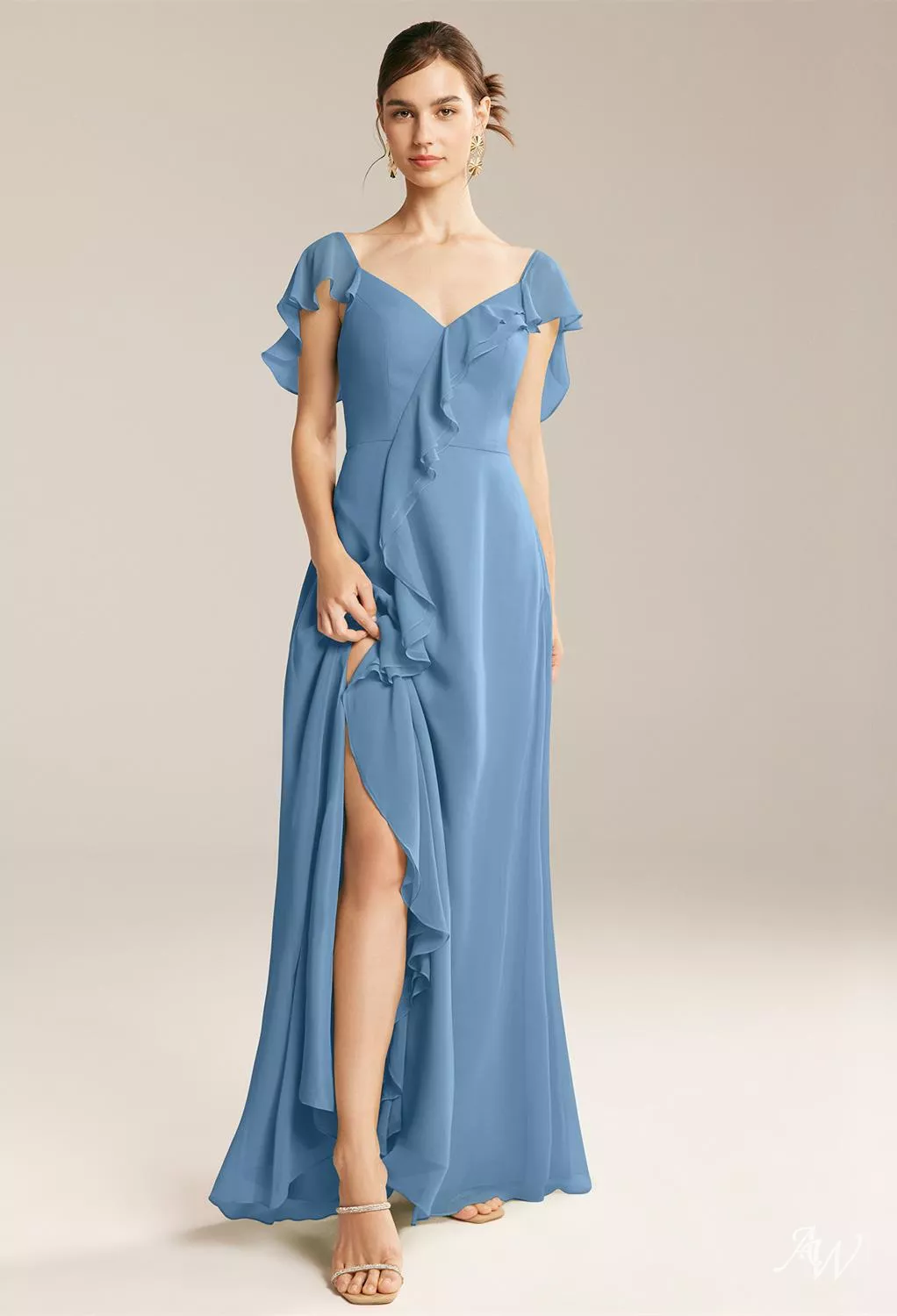 blue bridesmaid dresses ireland Boden Women's Cross Back Broderie Midi Dress in Pink main image 1
