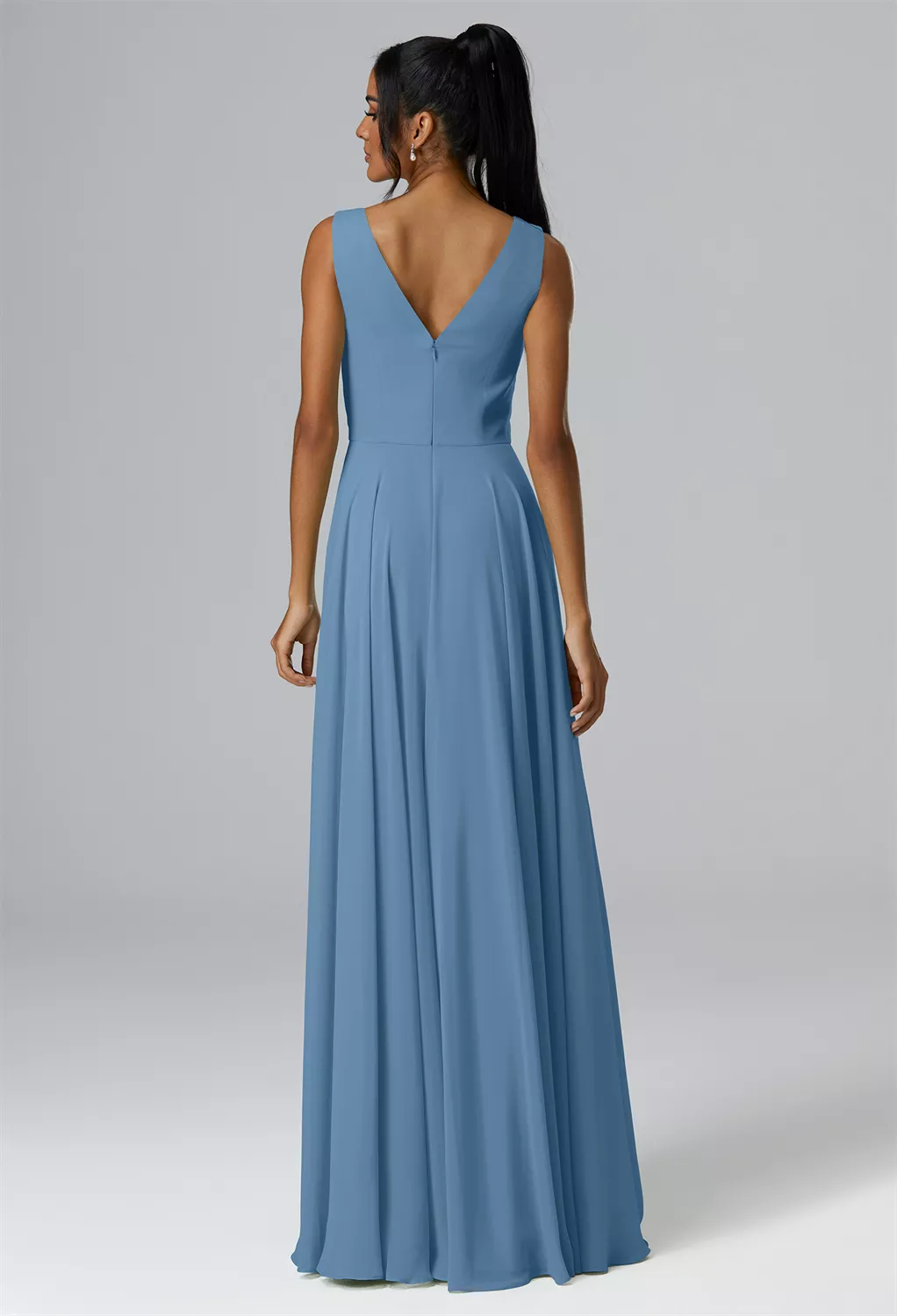 AW Petronilla Dusty Blue  Bridesmaid Dresses