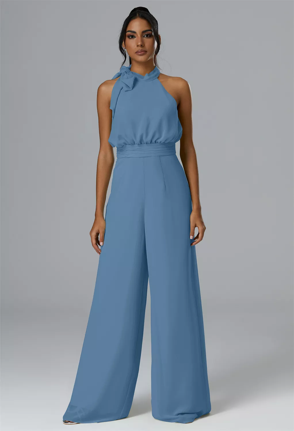 AW Rosalie Dusty Blue  Bridesmaid Dresses