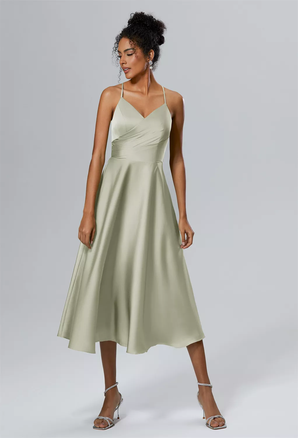 medium length graduation dresses Knee Length Tulle Graduation Dress with Appliques, Off the Shoulder Dress  with Flowers UQ2134