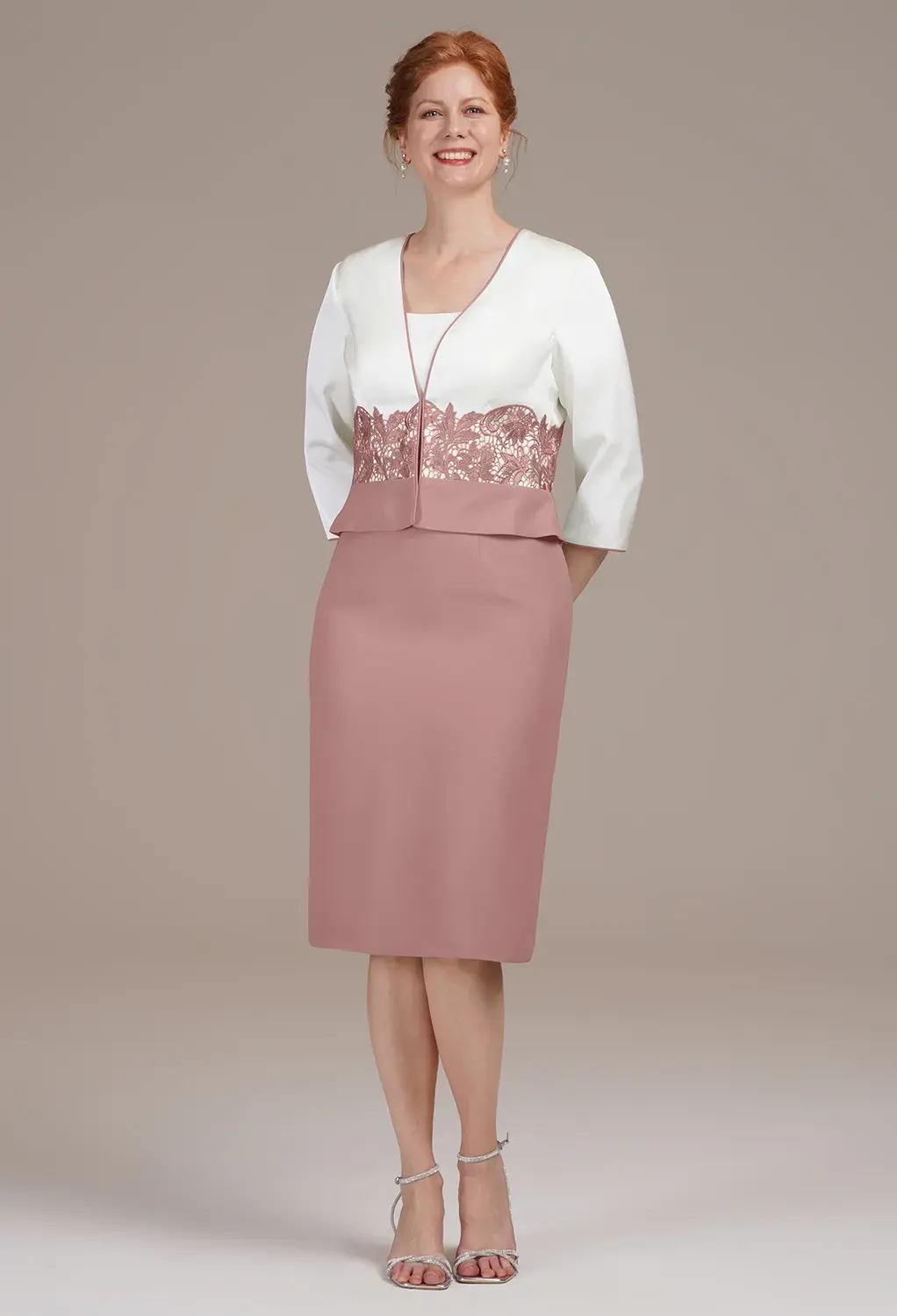 AW Acanthus Dusty Rose  Mother of the Bride Dresses