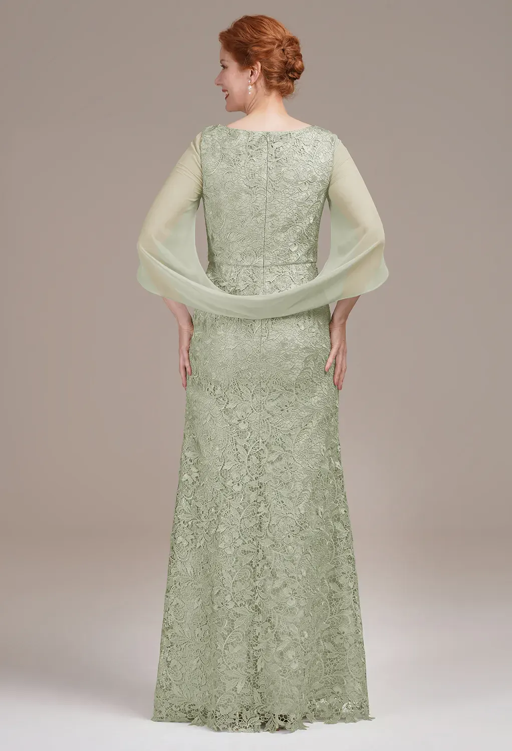 AW Circe Sage Green  Mother of the Bride Dresses
