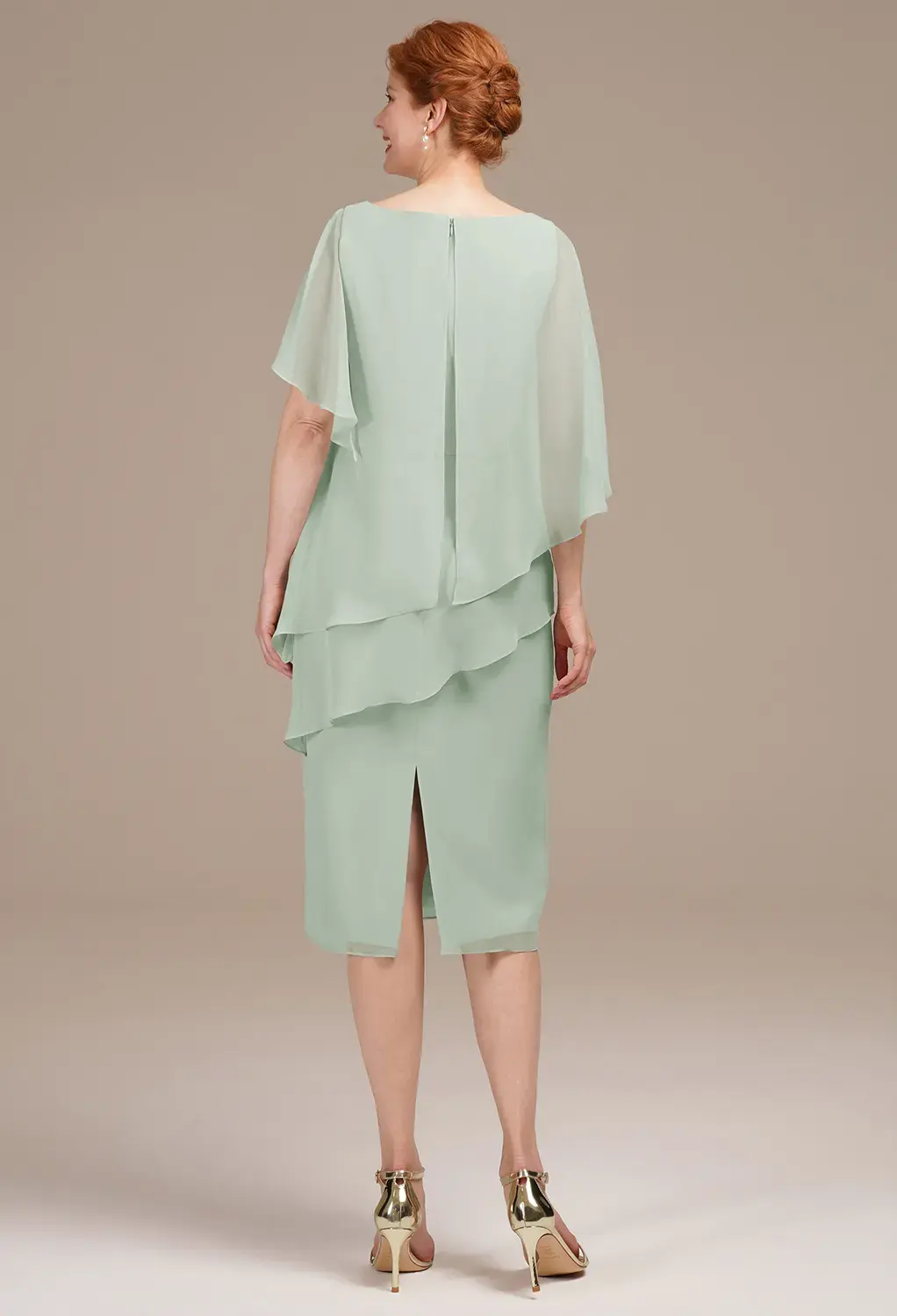 AW Justice Sage Green  Mother of the Bride Dresses