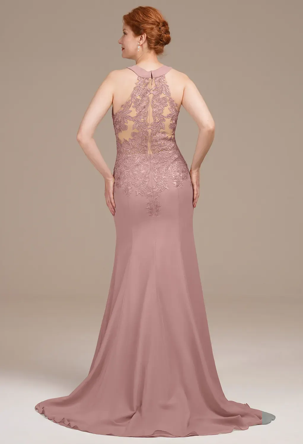 AW Seraphina Dusty Rose  Mother of the Bride Dresses
