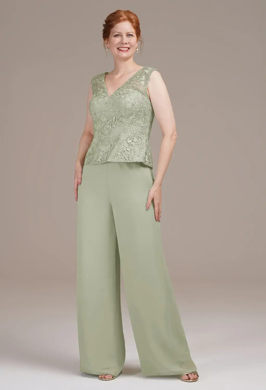 AW Hepzibah Sage Green  Mother of the Bride Dresses