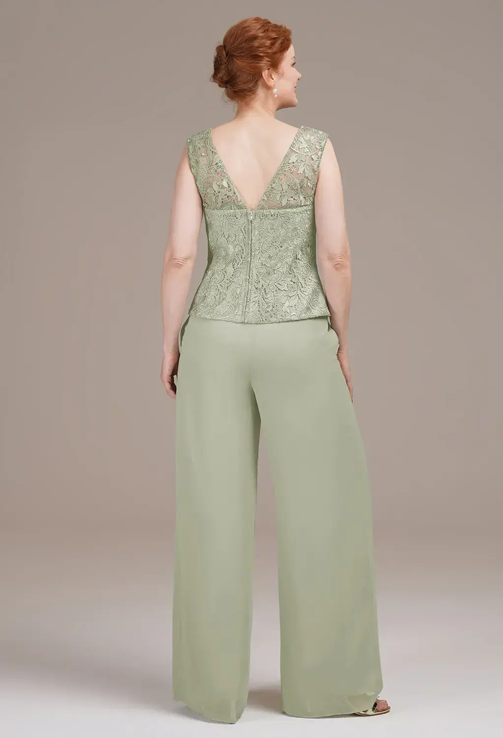 AW Hepzibah Sage Green  Mother of the Bride Dresses