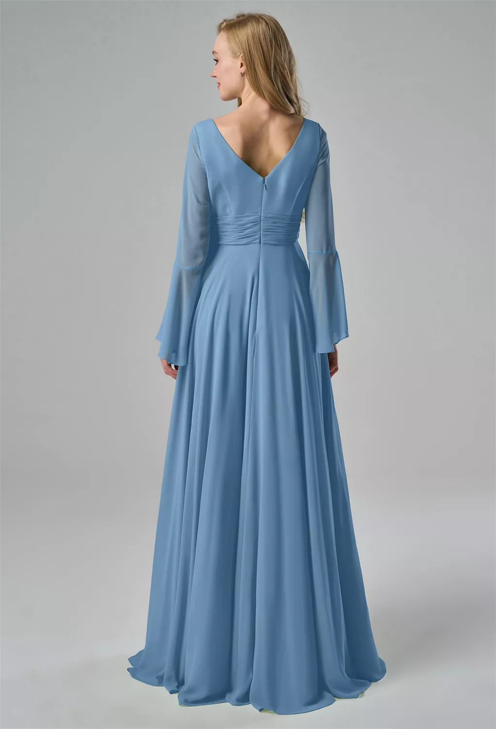 AW Albertine Dusty Blue  Bridesmaid Dresses