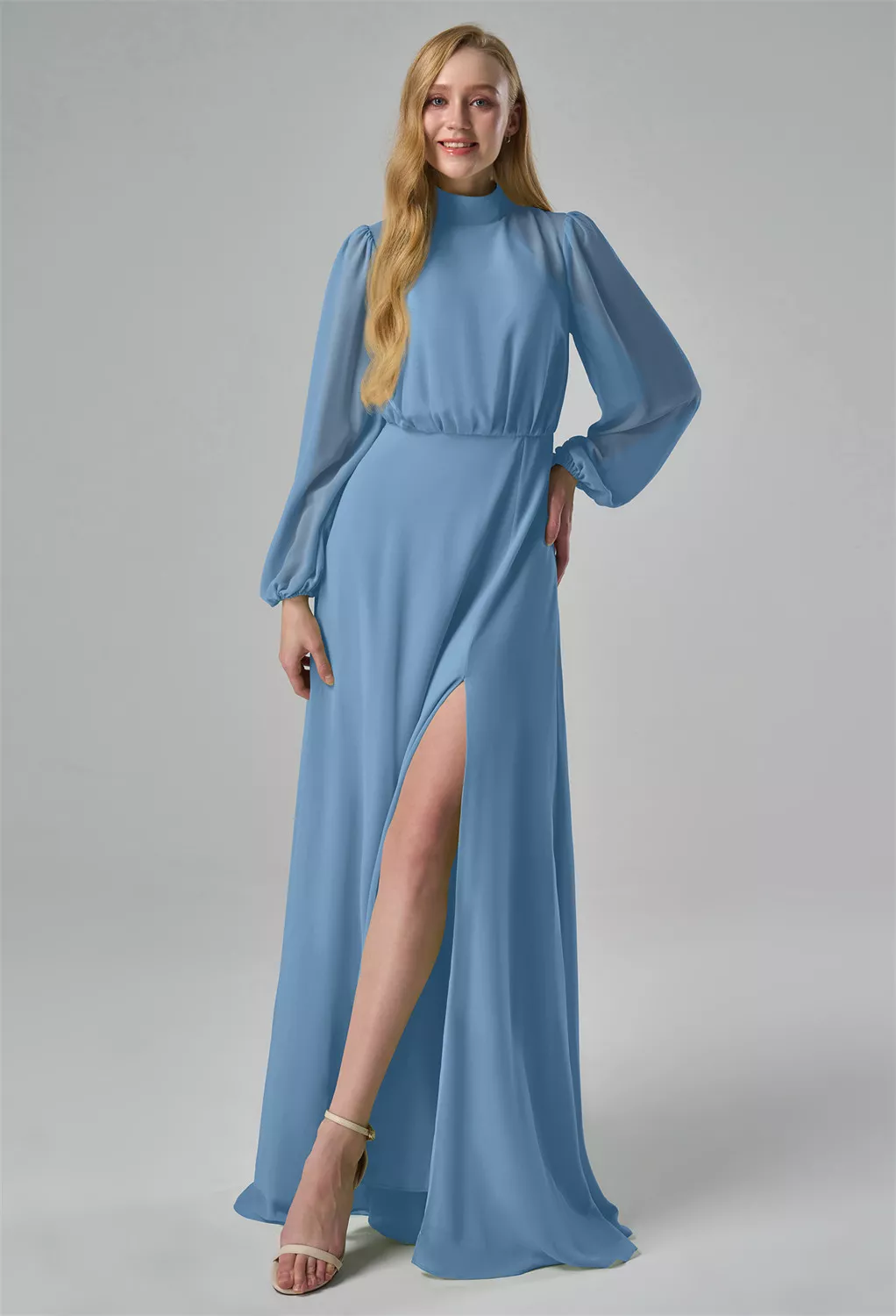 AW Bryony Dusty Blue  Bridesmaid Dresses