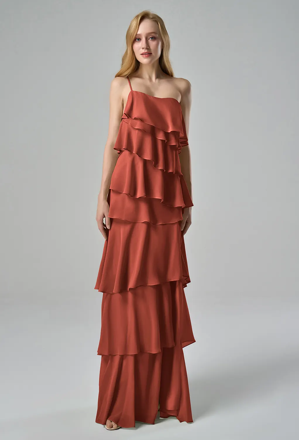 AW Miah Rust  Spring Wedding Guest Dresses