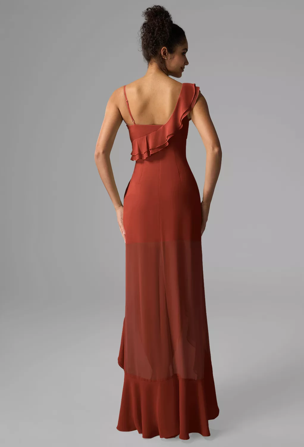 AW Ameera Rust  Spring Wedding Guest Dresses