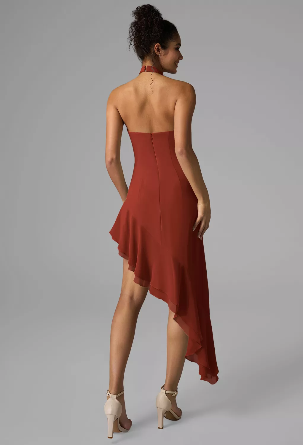 AW Lennox Rust  Spring Wedding Guest Dresses