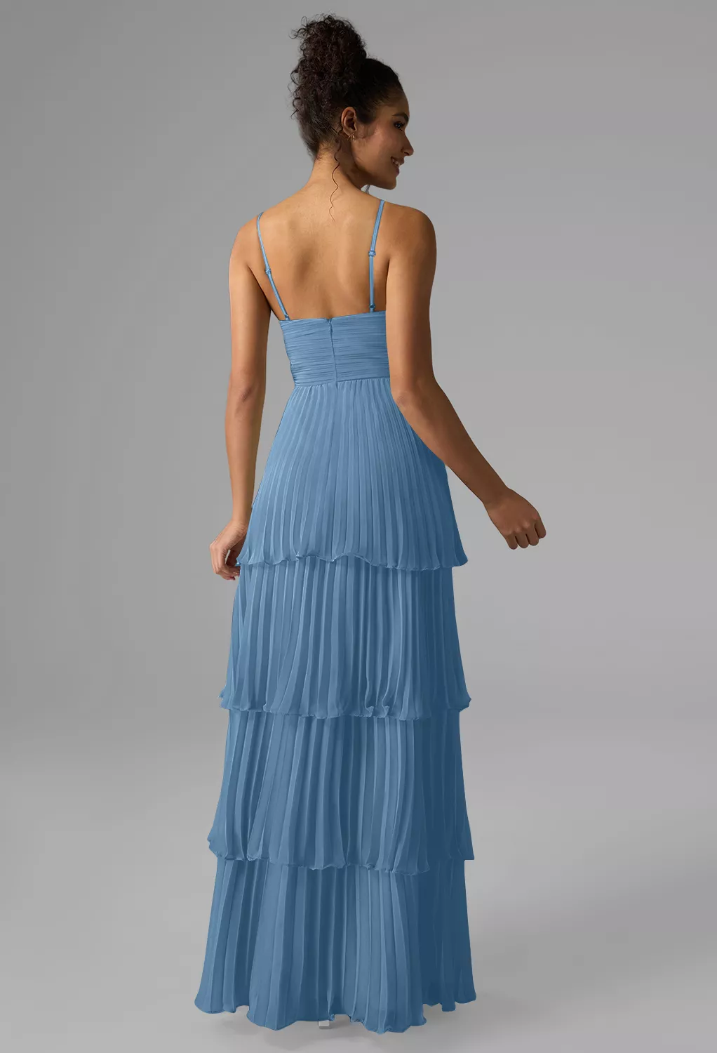 AW Ann Dusty Blue  Bridesmaid Dresses