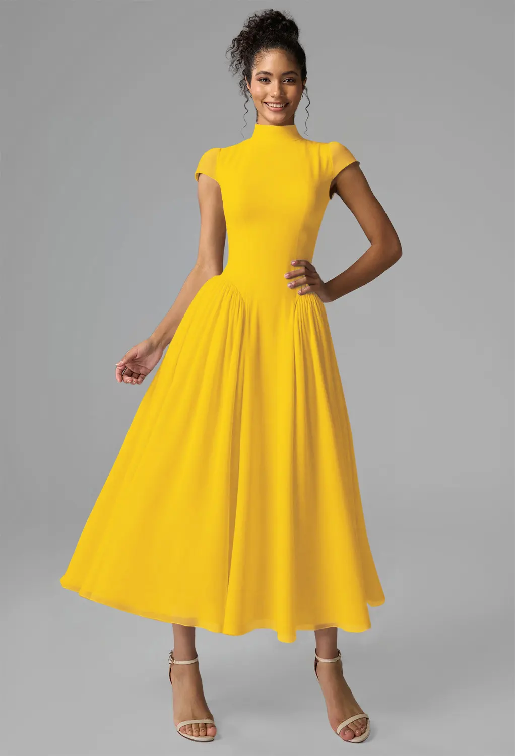 bridesmaid dresses for cheap Chiffon Two Piece Bridesmaid Dresses Cheap Long Off The Shoulder Bridesmaid  Dresses main image 0