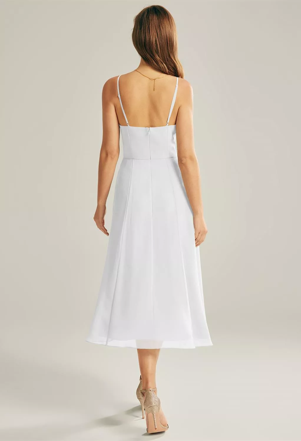 AW Maribel Bianco  Abiti Taglie Forti