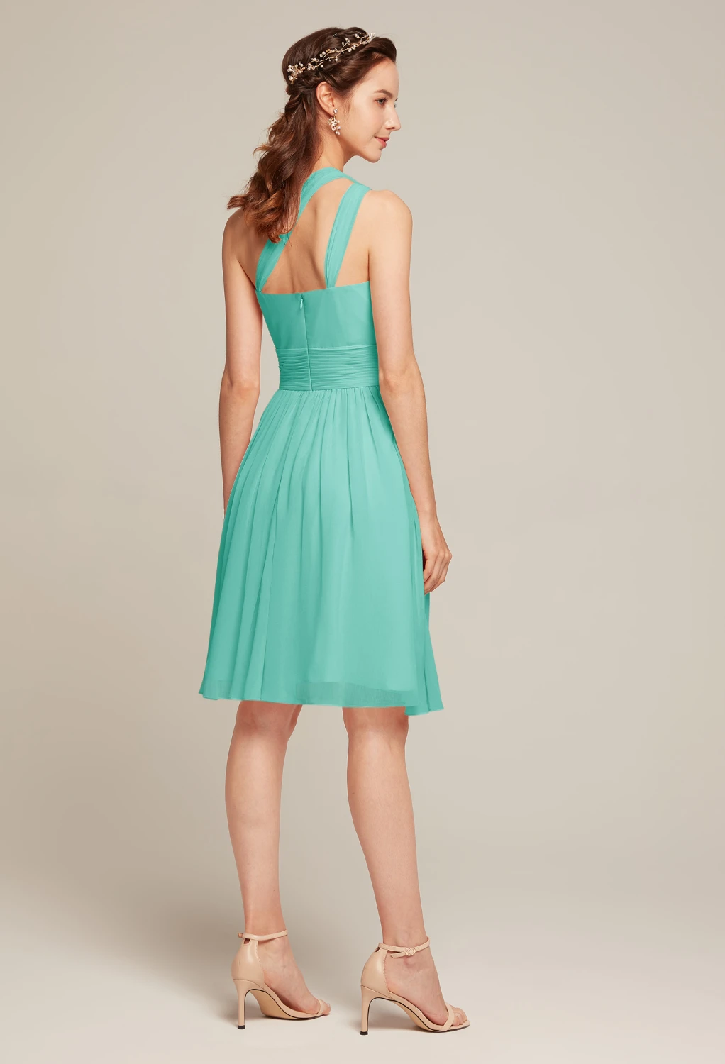 AW Winnie Tiffany  Abiti da Damigella d'Onore Corti