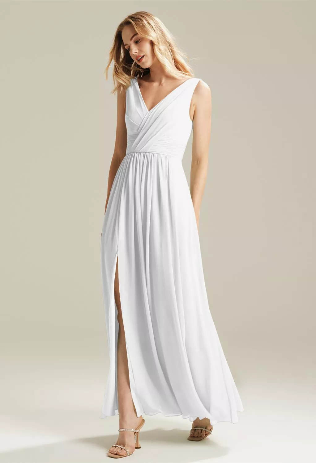 AW Gertrude Bianco  Abiti Taglie Forti