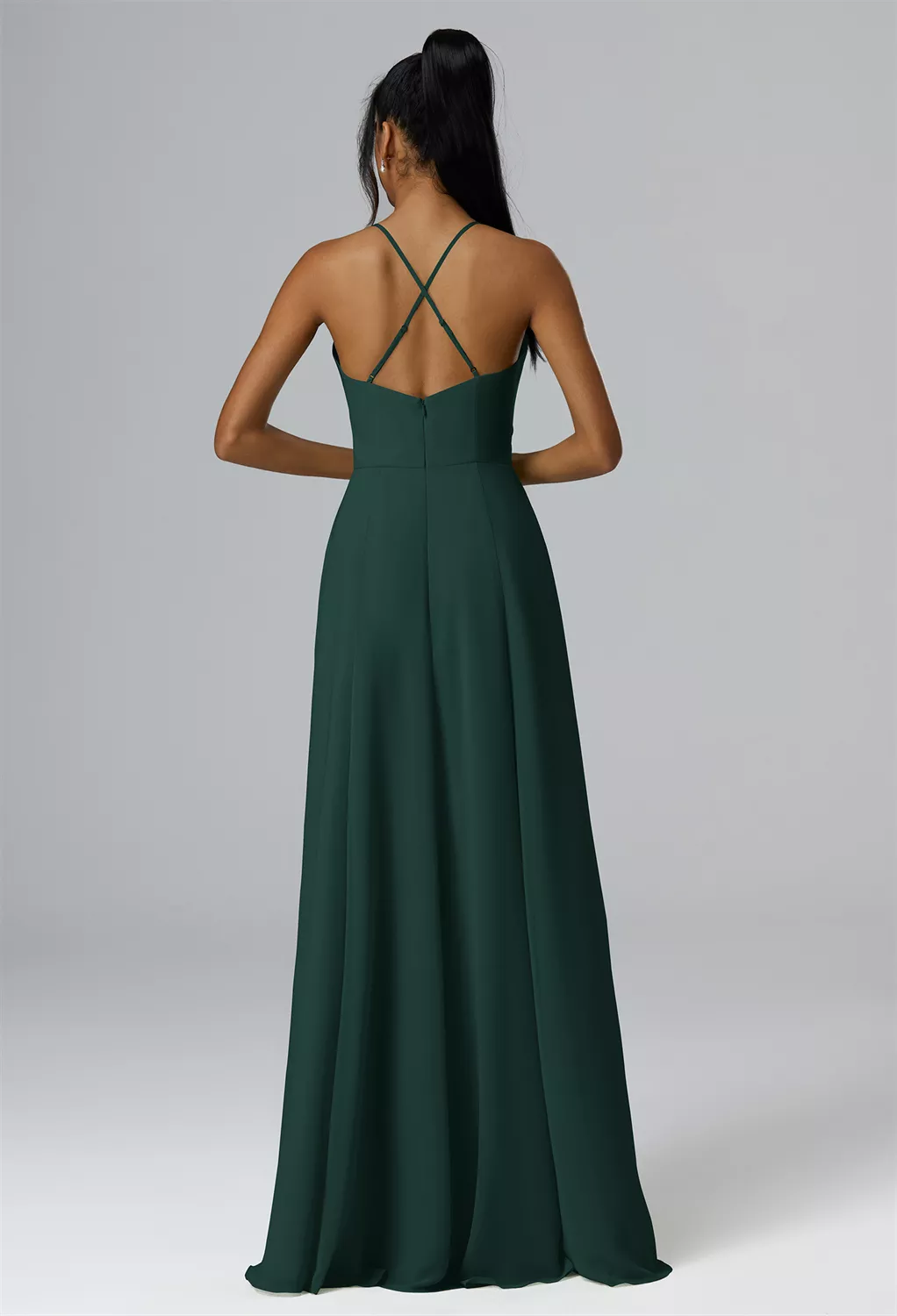 AW Perpetua Smeraldo scuro  Abiti da Invitata al Matrimonio